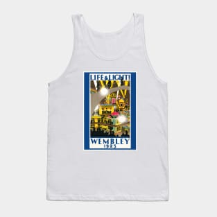 Life & light Wembley 1925 UK Vintage Poster Tank Top